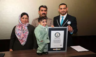 کوتاه ترین مرد جهان در ایران + عکس