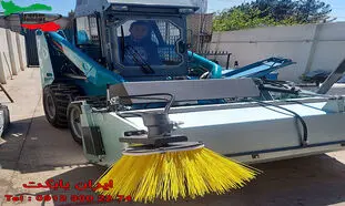 جارو بابکتی ایران بابکت روی تراکتور و لیفتراک هم قابل نصب است؟
