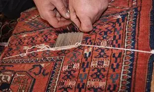 آشنایی با رفو فرش و مراحل مختلف آن