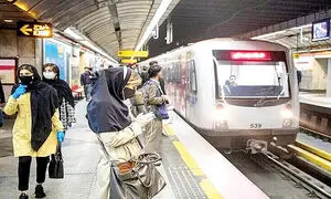 مترو در تهران رایگان شد