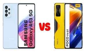 گوشی سامسونگ A53 بخریم یا شیائومی پوکو F4 GT؟