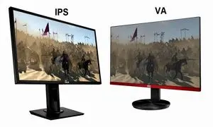 مقایسه پنل IPS  و VA، کدام یک بهتر است؟