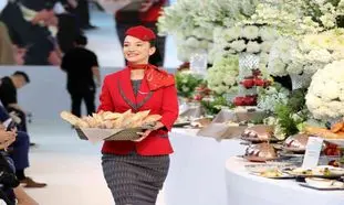 سرو خوشمزه ترین غذاها در پروازهای ترکیش ایرلاین + عکس