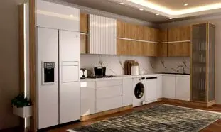 کابینت آشپزخانه براق، مات یا نیمه مات؟ + مزایا و معایب