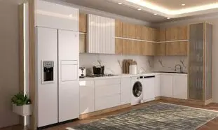 کابینت آشپزخانه براق، مات یا نیمه مات؟ + مزایا و معایب