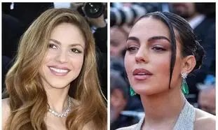 واکنش همسر رونالدو به رابطه شکیرا و لوییس همیلتون