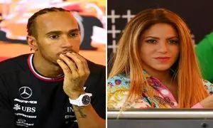 عکس جنجالی شکیرا و لوئیس همیلتون در یک قایق تفریحی