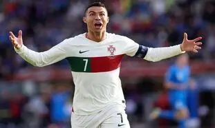رکوردشکنی عجیب رونالدو در 38 سالگی