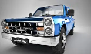 نیسان آبی با فرمان سمت راست در کنیا