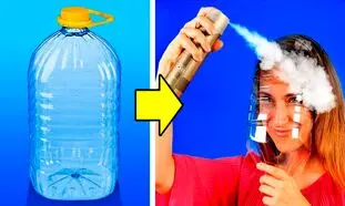 ترفندهایی خلاقانه برای استفاده از بطری های پلاستیکی خالی (ویدیو)