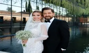 تصاویری از عروسی لاکچری بهرام رادان