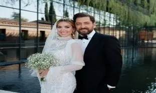 تصاویری از عروسی لاکچری بهرام رادان