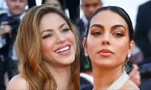 واکنش دوست دختر رونالدو و همسر مسی به کلیپ جنجالی شکیرا