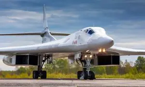 قدرت نمایی بمب افکن سوپرسونیک روسیه (ویدیو)