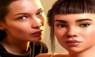بلاگر اینستاگرامی که با هوش مصنوعی ساخته شده