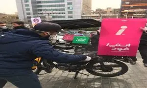 ضدعفونی شدن پیک‌های اکسپرس اسنپ فود در اصفهان و مشهد