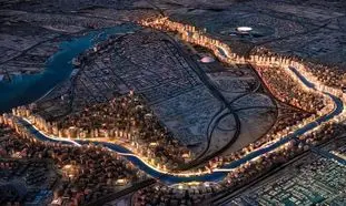 احداث کانال عظیم 11 کیلومتری در شهر جدید عربستان