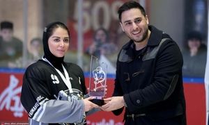 یک زن ایرانی لژیونر شد