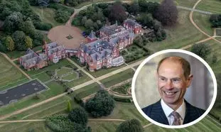 عمارت 120 اتاقه‌ شاهزاده فراموش شده انگلستان