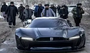 خودروی سوپر اسپورت طالبان رونمایی شد