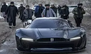 خودروی سوپر اسپورت طالبان رونمایی شد