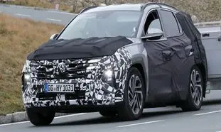 هیوندای توسان 2024 با فیس لیفت و چهره ای تازه به میدان می آید