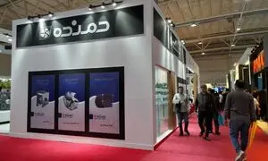 رونمایی از کولرگازی جدید شرکت دمنده در نمایشگاه تاسیسات