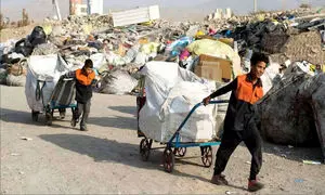 4 هزار کودک در تهران زباله گردی می‌کنند