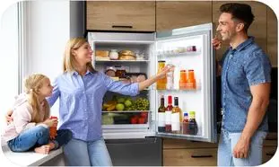 پرفروش ترین یخچال فریزر 24 فوتی برای خانواده های کم جمعیت