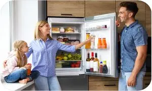 پرفروش ترین یخچال فریزر 24 فوتی برای خانواده های کم جمعیت