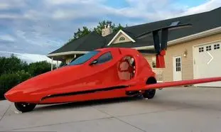 خودرویی که ظرف 3 دقیقه به هواپیما تبدیل می‌ شود + تصاویر