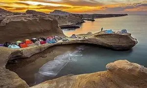 5 مکان منحصر بفرد جزیره هرمز برای کمپینگ در تعطیلات عید فطر