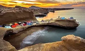 5 مکان منحصر بفرد جزیره هرمز برای کمپینگ در تعطیلات عید فطر