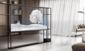 تلویزیون شفاف ال‌ جی رونمایی شد