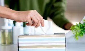 تبلیغات و افزایش فروش با جعبه دستمال کاغذی!   
