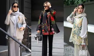  5 مدل از محبوب ترین مدل مانتوهای ژاکارد