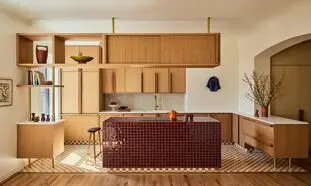دلیل محبوبیت کابینت طرح چوب