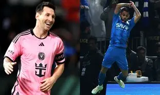 چرا ستاره الهلال ادای رونالدو را درآورد؟