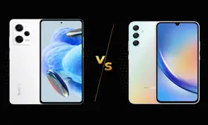 مقایسه گوشی ردمی نوت 12 پرو و سامسونگ A34