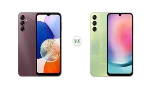 گوشی سامسونگ آ 14 بهتر است یا آ 24؟