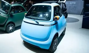 رونمایی یکی از کوچک ترین خودروهای برقی جهان