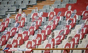 حاشیه های نبود ماکت هواداران زن در بازی پرسپولیس