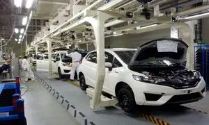 شرکت هوندا تولید خود را کاهش می‌دهد