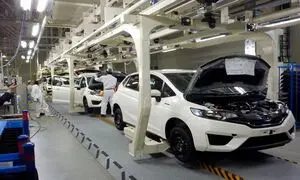 شرکت هوندا تولید خود را کاهش می‌دهد
