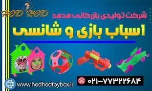 تولید و واردات انواع اسباب بازی و شانسی