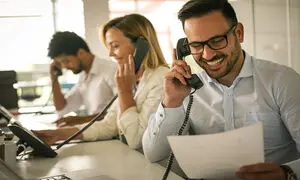 ارزان ترین تلفن رومیزی برای اداره های کوچک