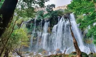 5 آبشار چهارمحال و بختیاری با زیبایی نفس گیر