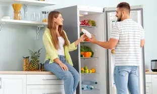 بهترین یخچال ساید بای ساید اسنوا برای تازه‌ عروس ‌ها