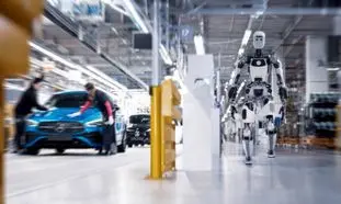 استفاده از ربات انسان نمای آپولو در خط تولید مرسدس بنز