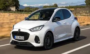 رونمایی از چهره جدید مزدا 2 هیبریدی مدل 2024